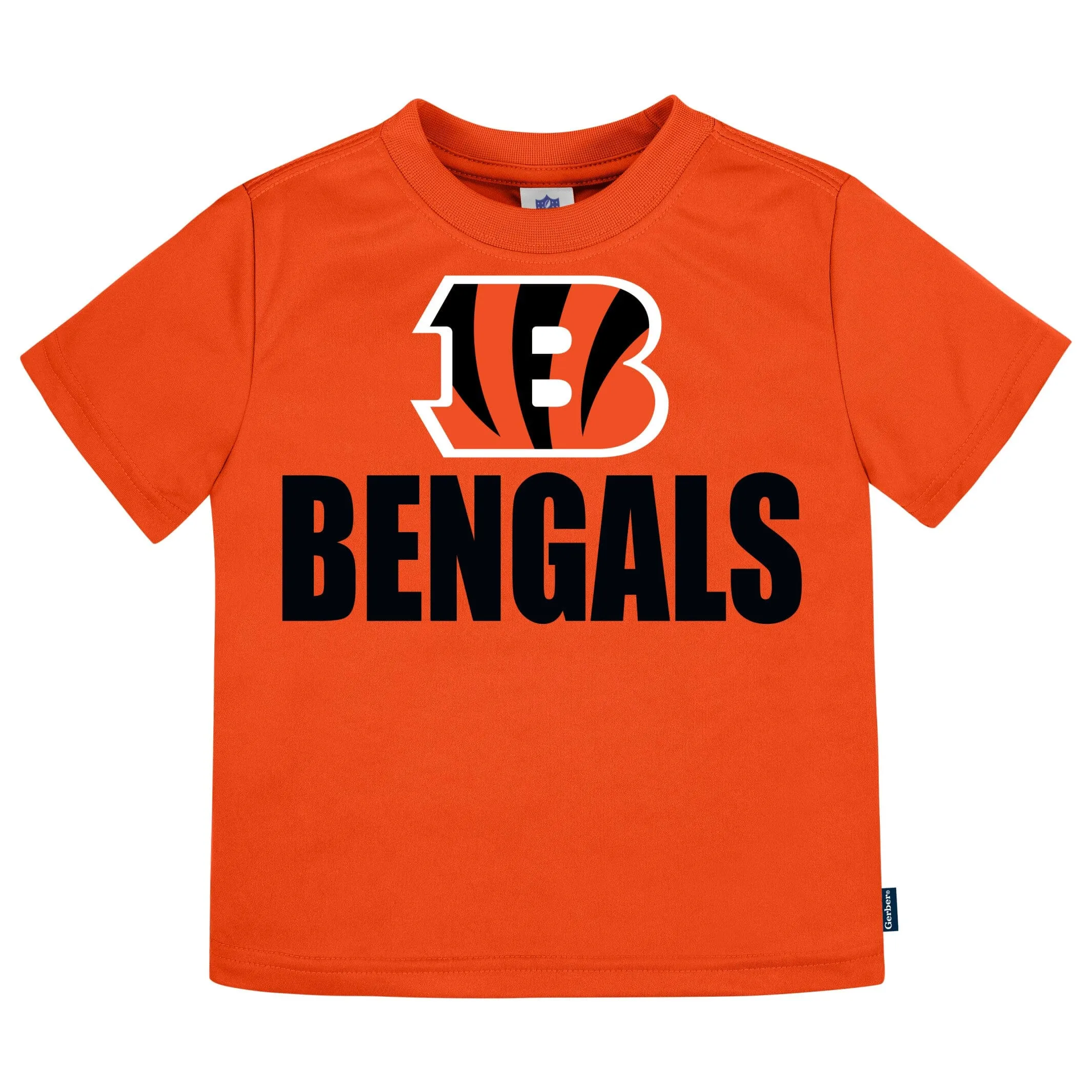 3-Pack Infant & Toddler Boys Bengals Short Sleeve Tees