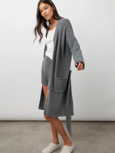 Ansel Belted Knitted Cardigan