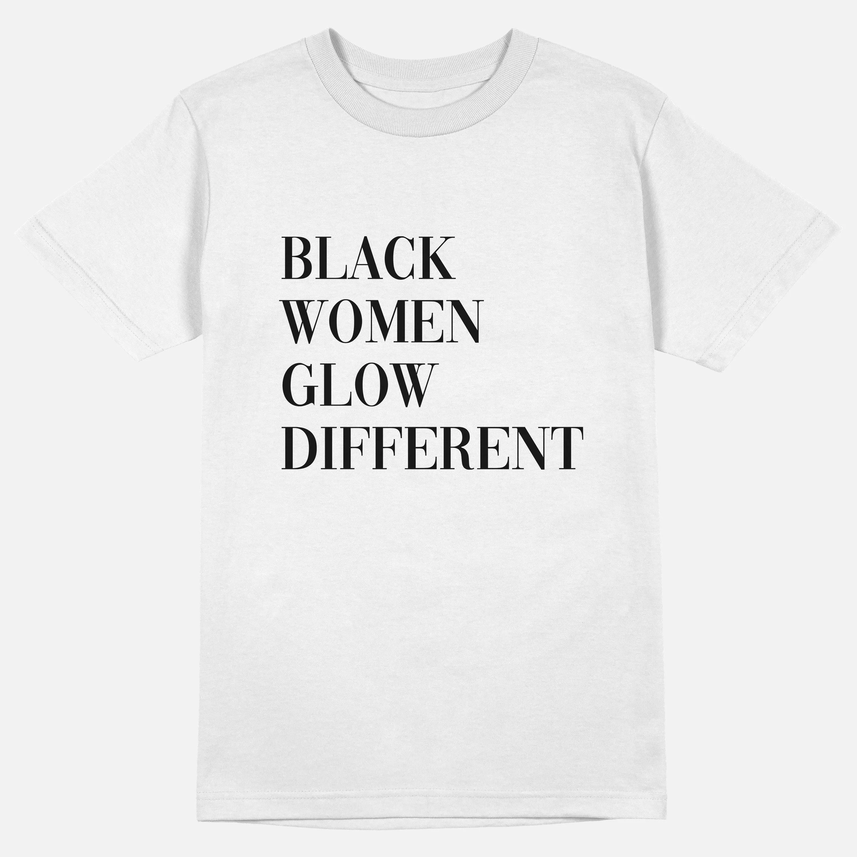 Black Women Glow Different  | Tee