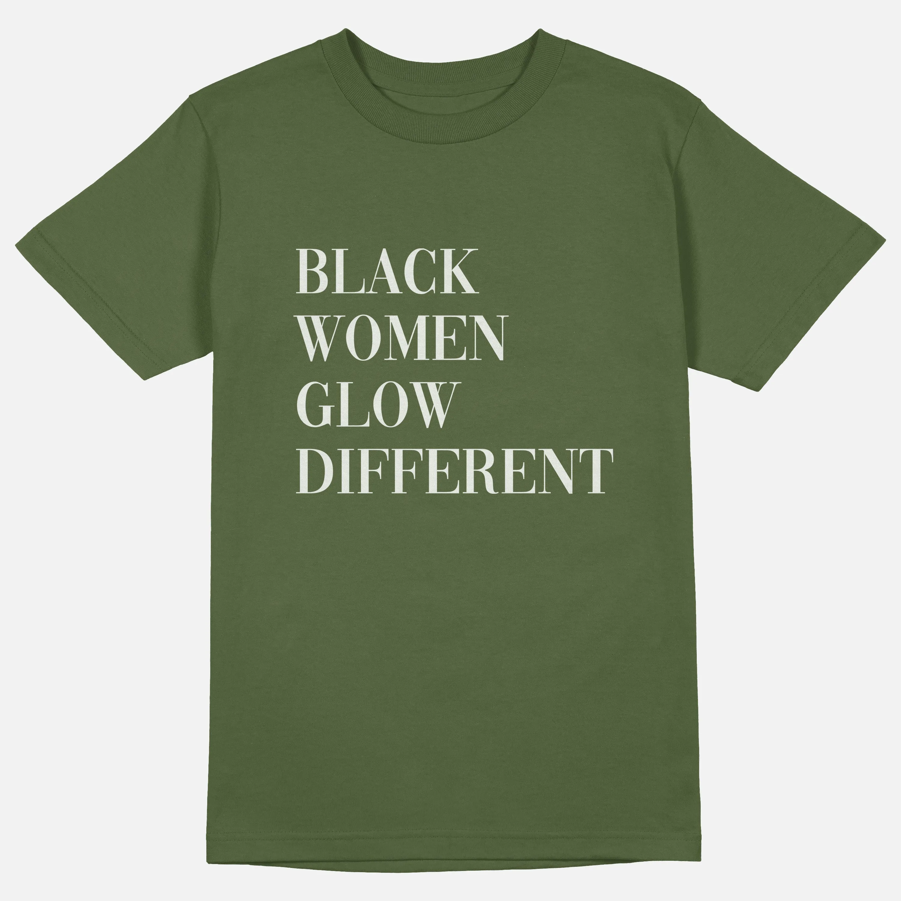 Black Women Glow Different  | Tee