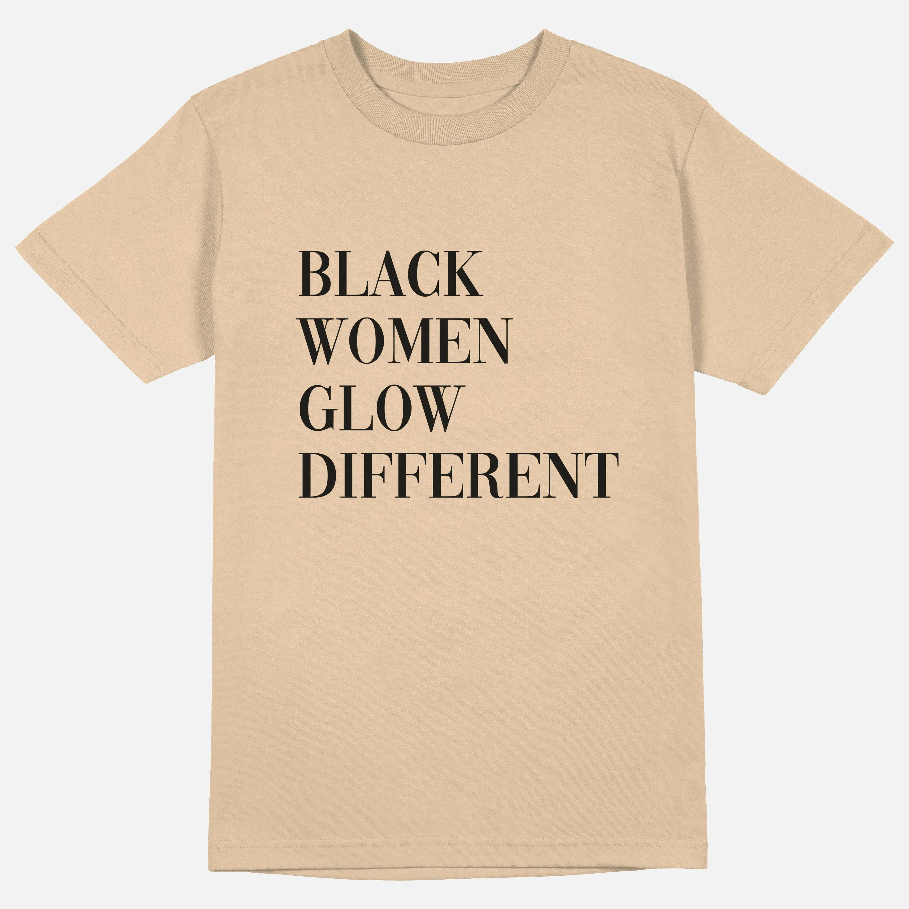 Black Women Glow Different  | Tee