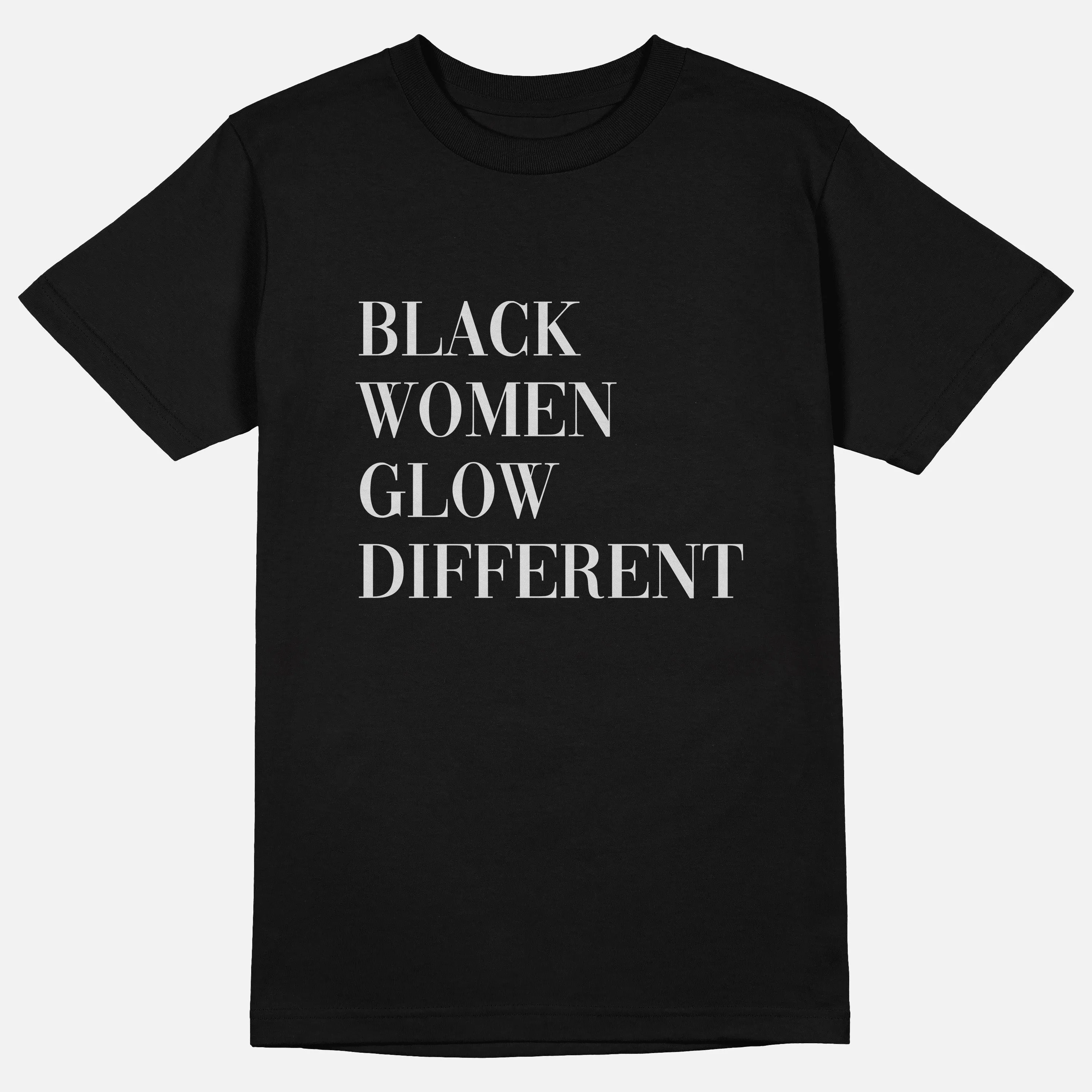 Black Women Glow Different  | Tee