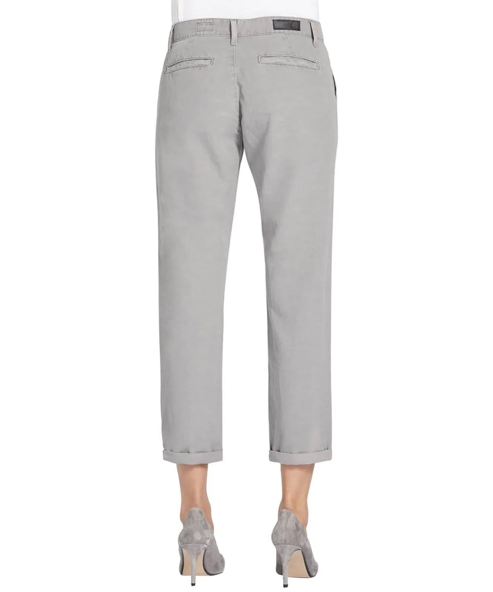 Caden Cropped Trouser, Pebble Beach