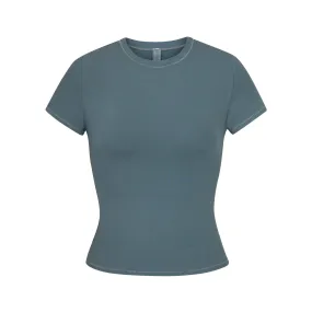 COTTON JERSEY T-SHIRT | KYANITE