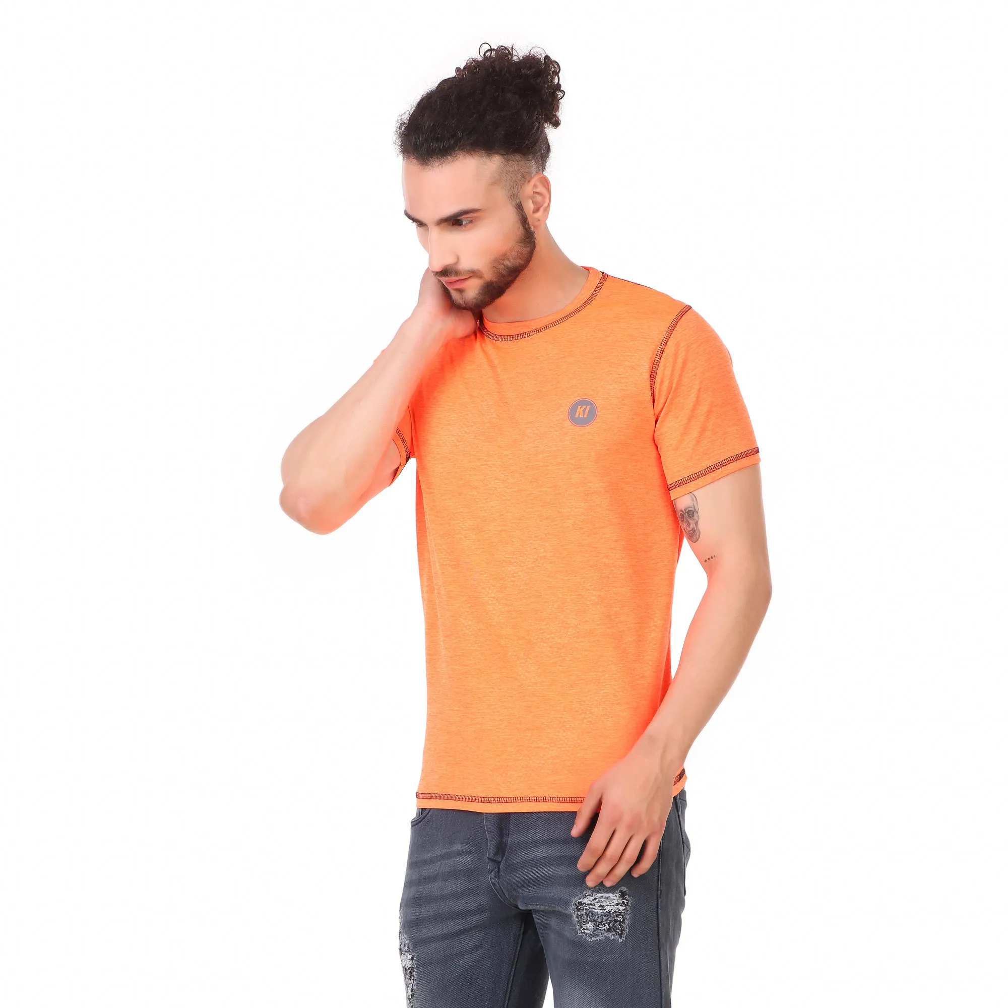 Drifit TShirt Orange Melange