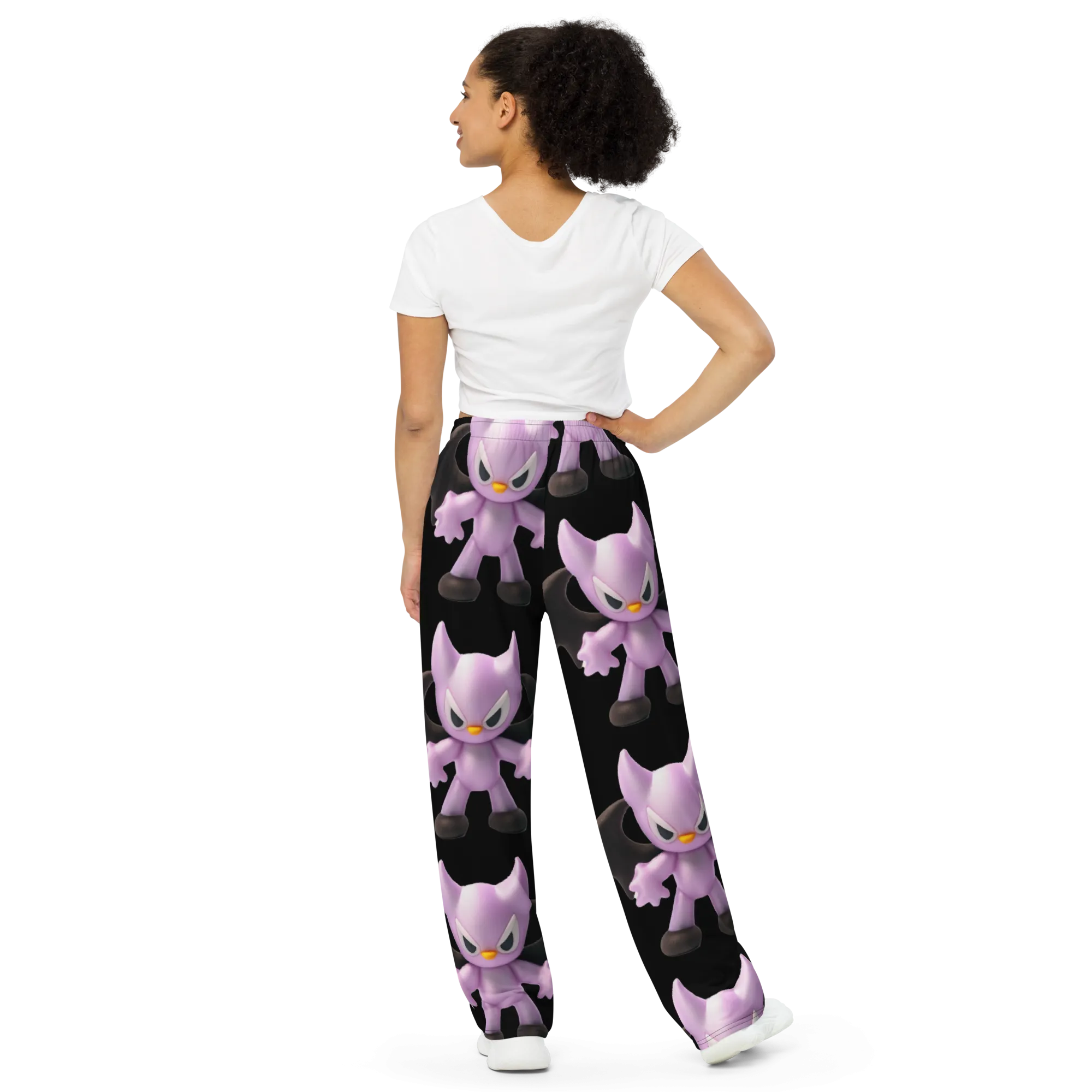 EDIBLE KAWAII LIL DEMON 2® Unisex Wide-Leg Pants