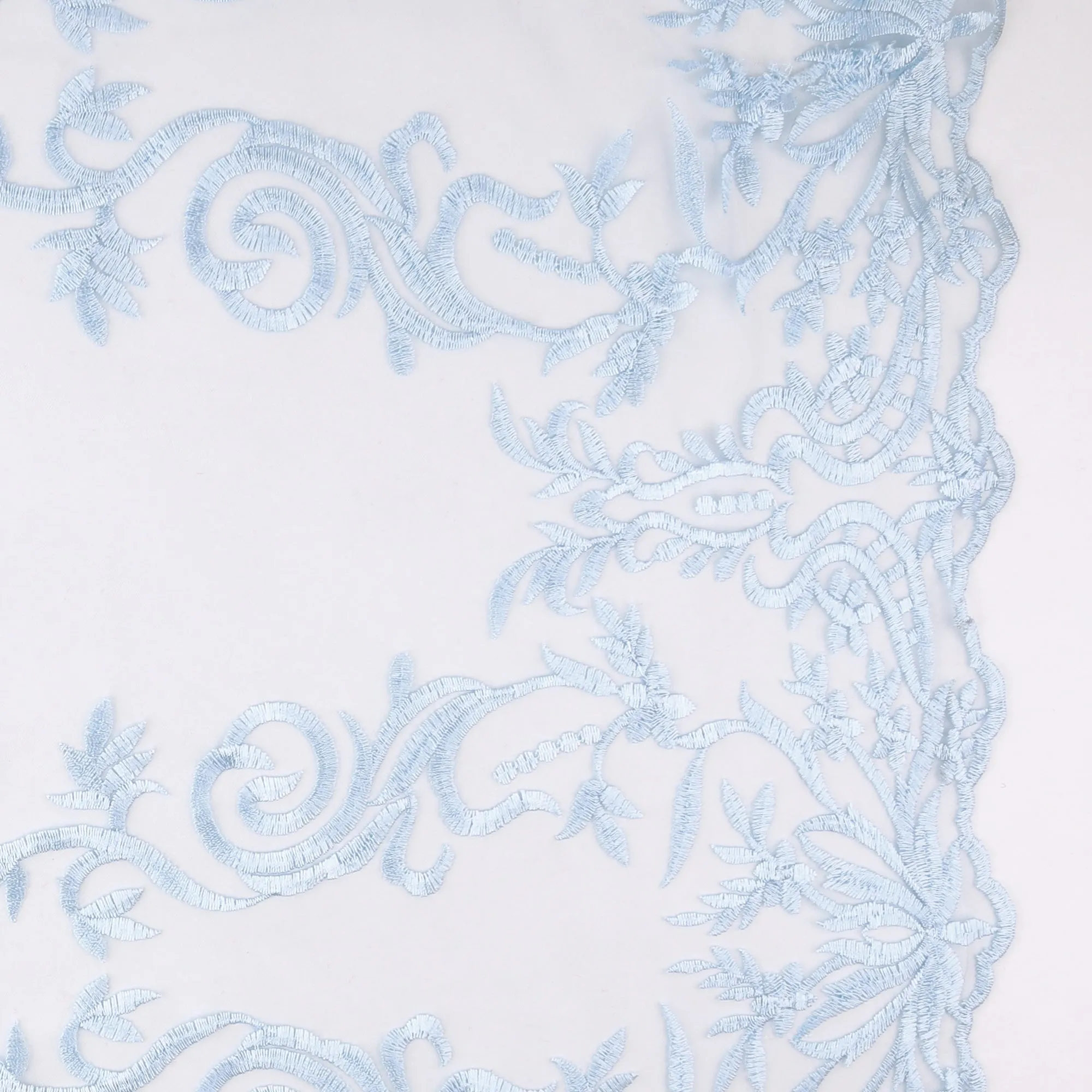 Embroidered Mesh - SIENNA - 009 - Light Blue