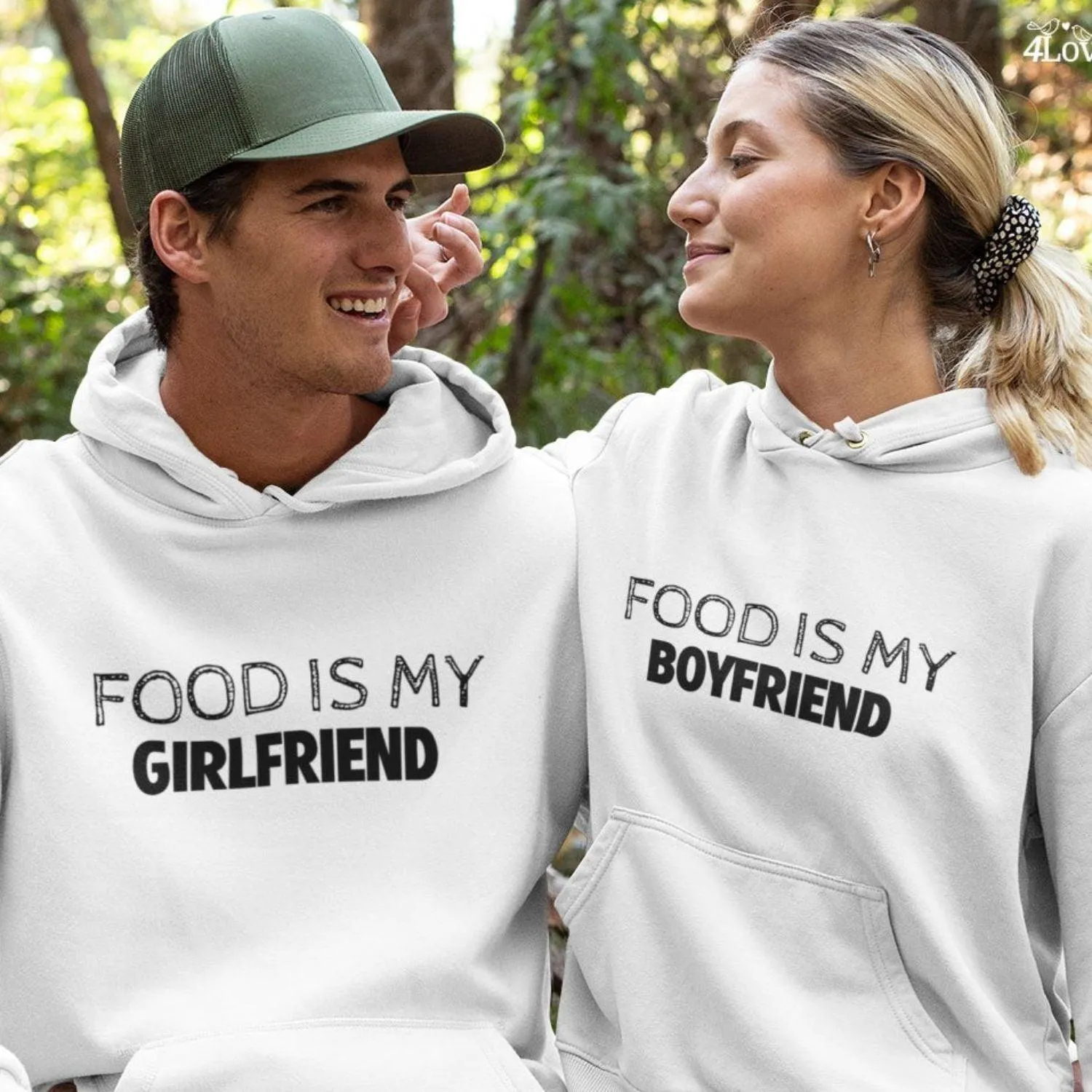 Food Is My Boyfriend/Girlfriend Outfits - Trendy Gifts for Couples