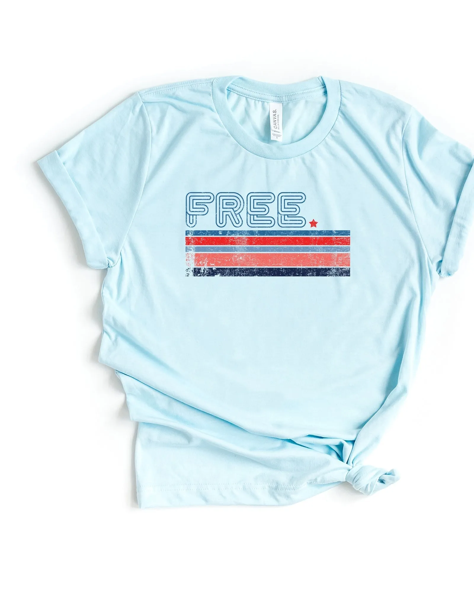 Free Stripes Retro | Ice Blue