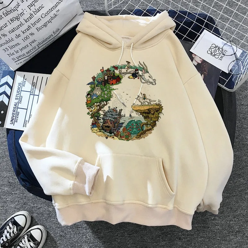 Hoodies Collection-1 Studio Ghibli (Variants Available)