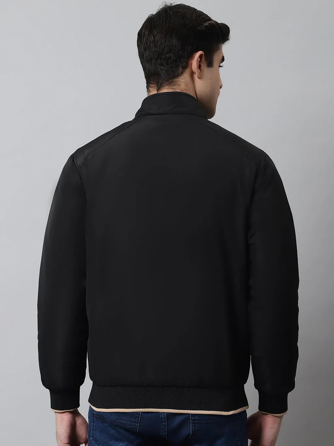 Mens Black Reversible Jacket