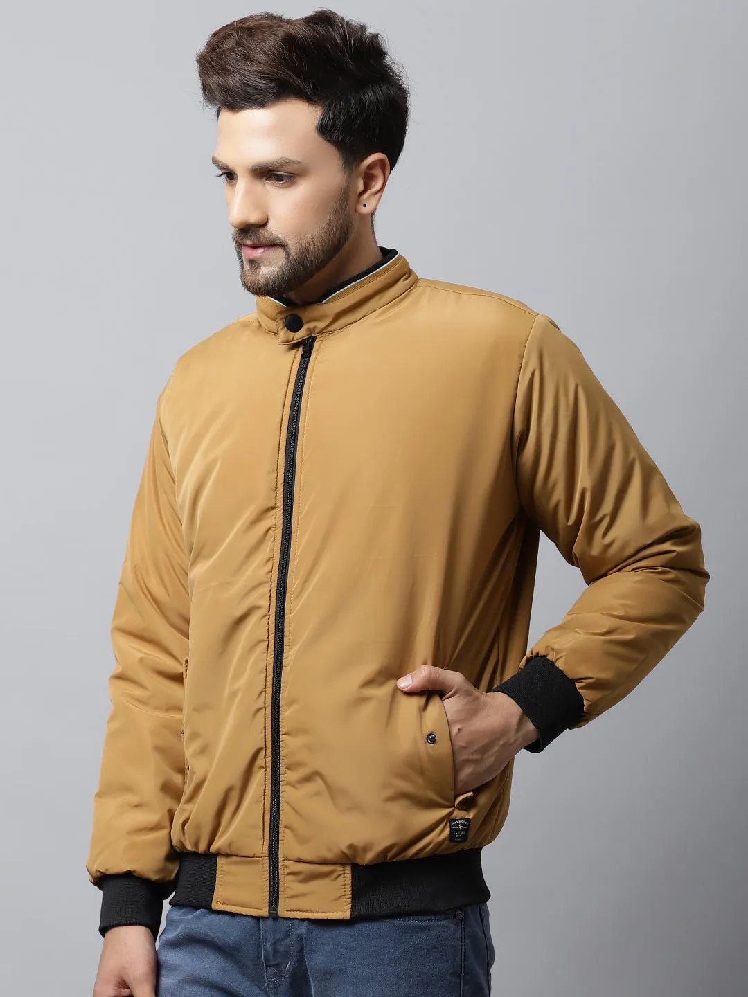 Mens Mustard Jacket