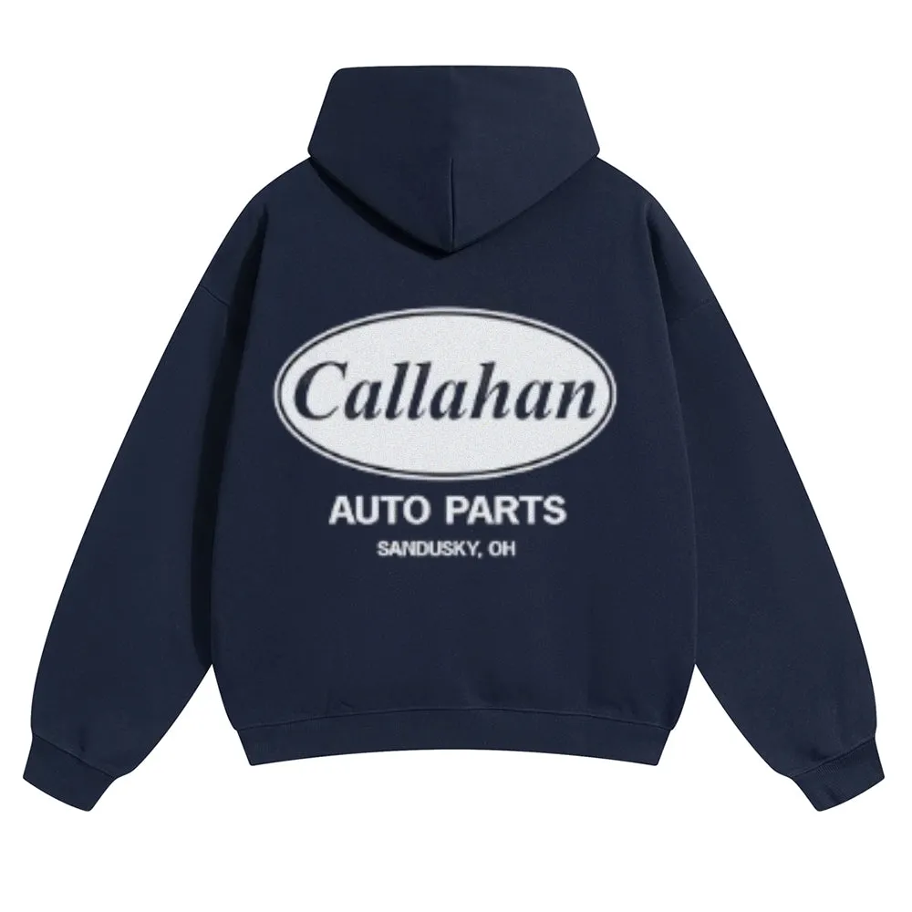 Mens Vintage Callahan Auto Parts Hoodies