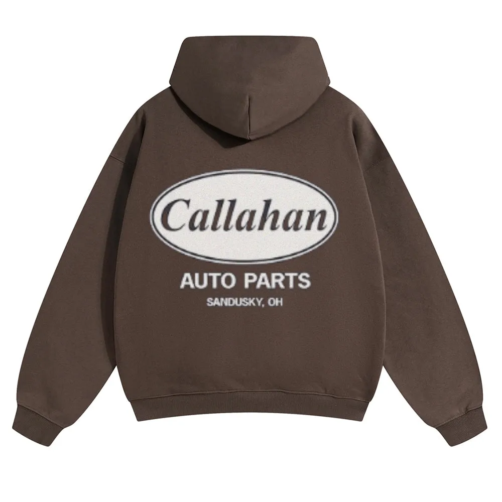 Mens Vintage Callahan Auto Parts Hoodies