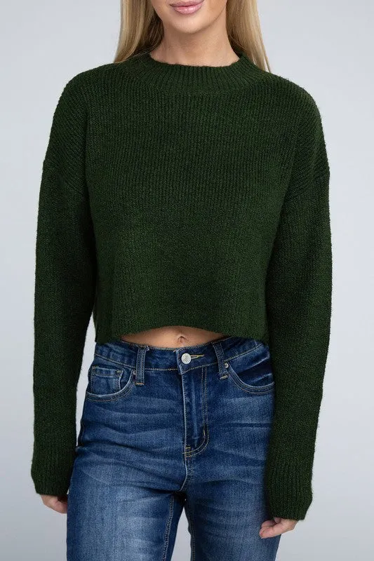 Mock Neck Pullover