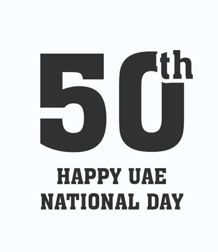 National Day theme UAE Flag colors - red, white and black polo shirts