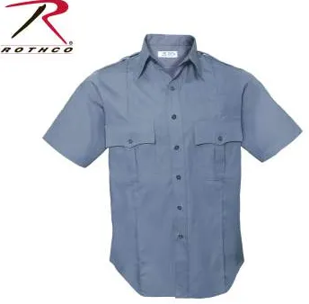 Rothco Short Sleeve Uniform Shirt for Law Enforcement & Security Professionals