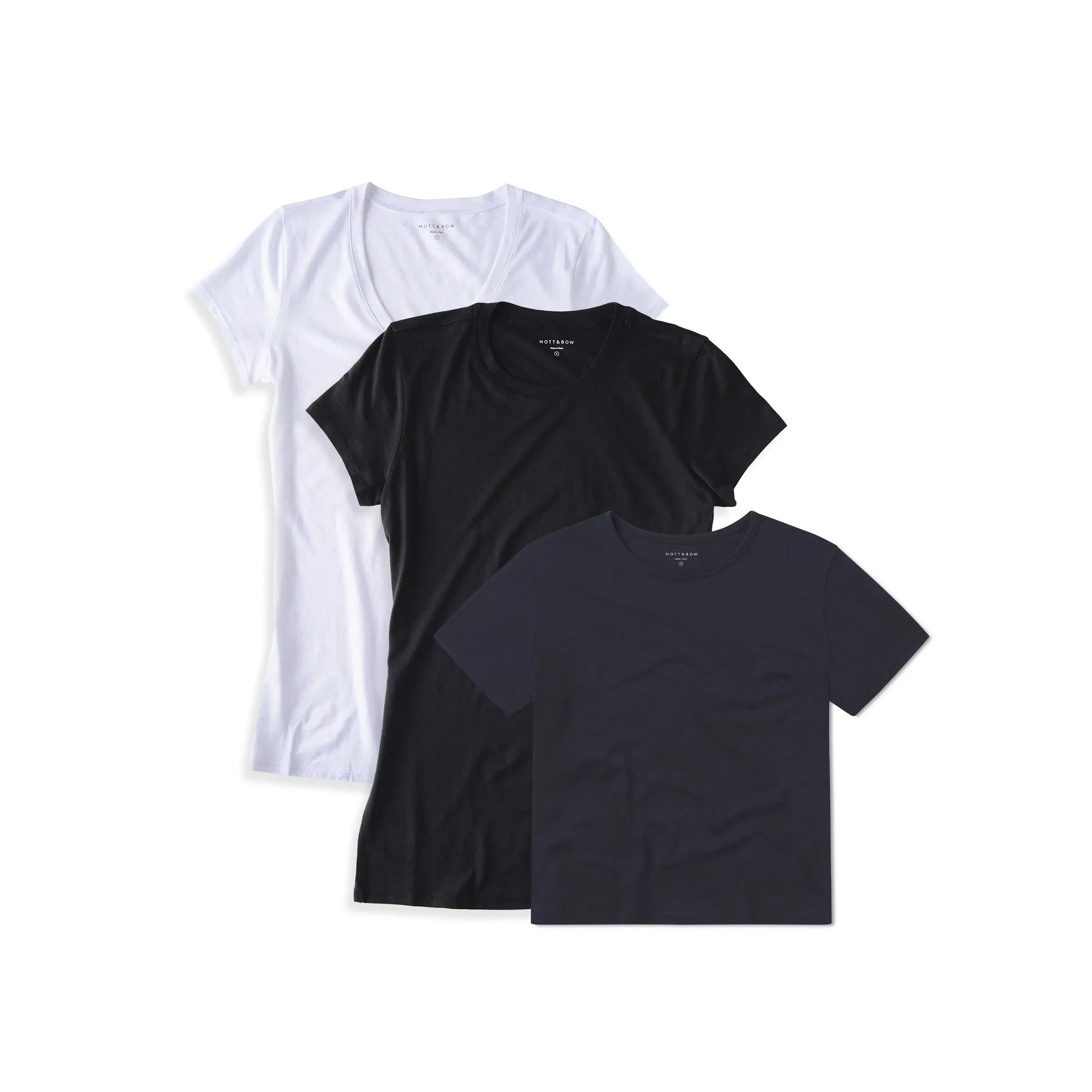 Set 18: Bestselling Marcy Short-Sleeved Tees - 3-Pack