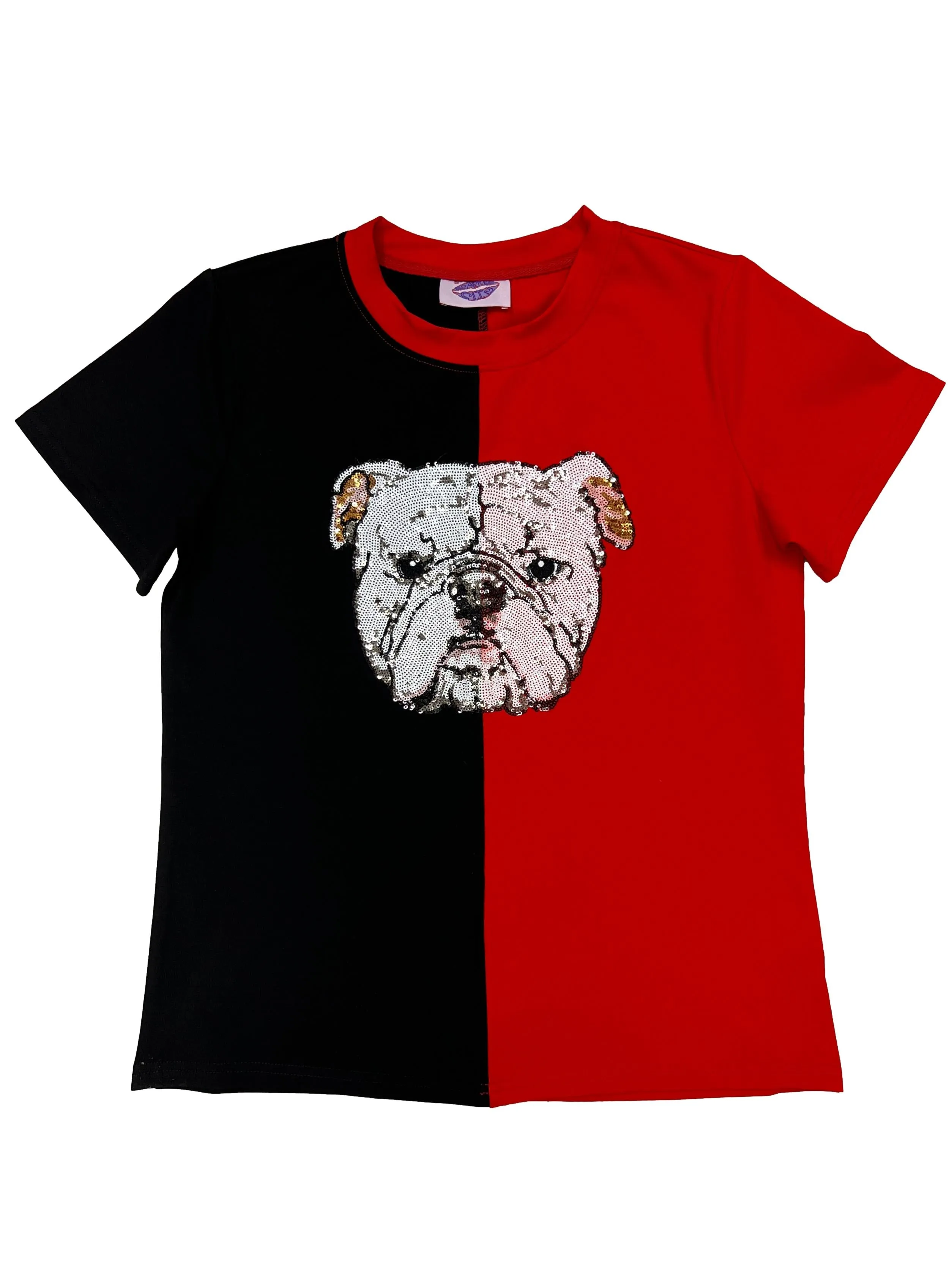 Spirit Split Bulldog Tee