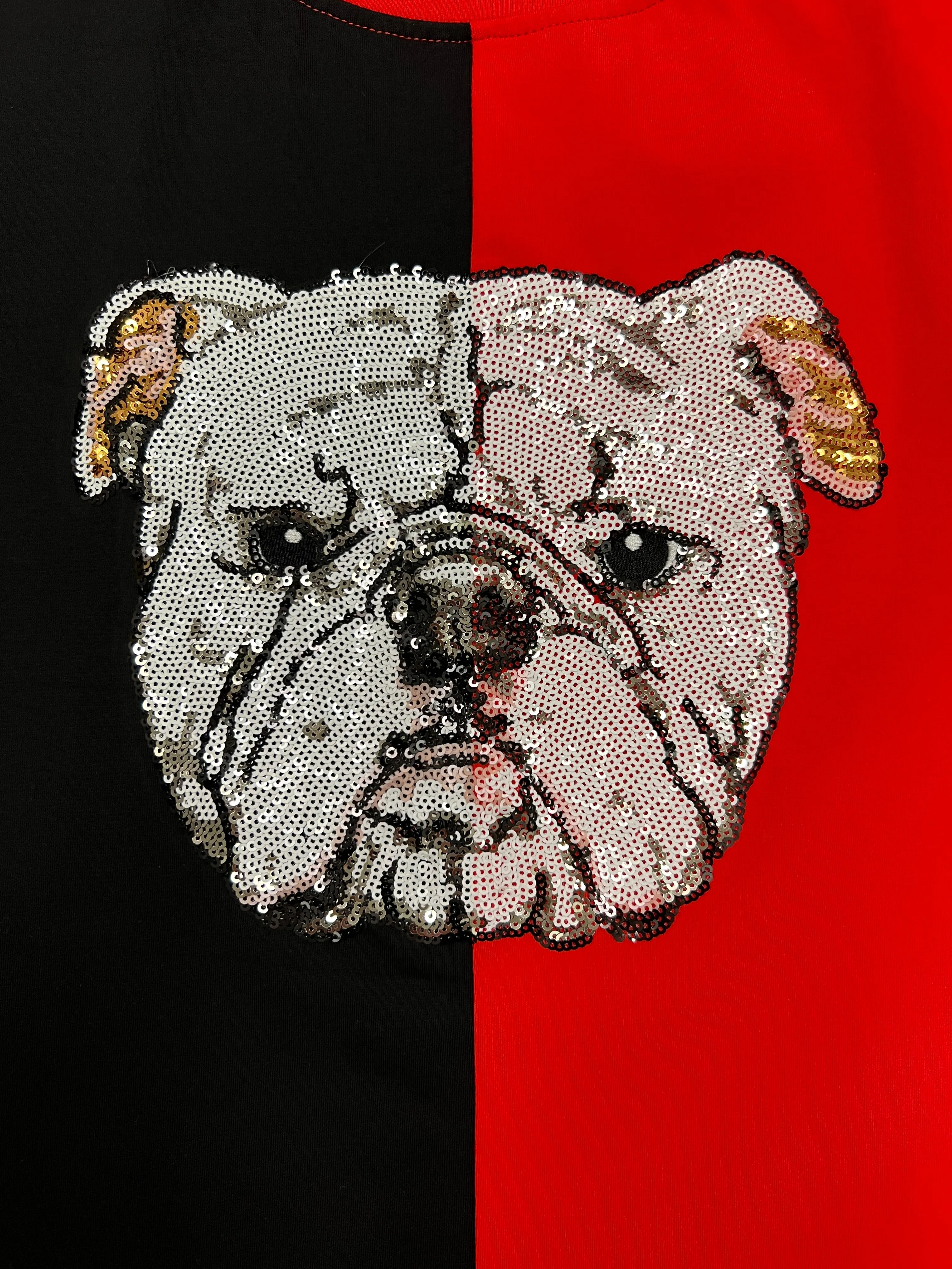 Spirit Split Bulldog Tee