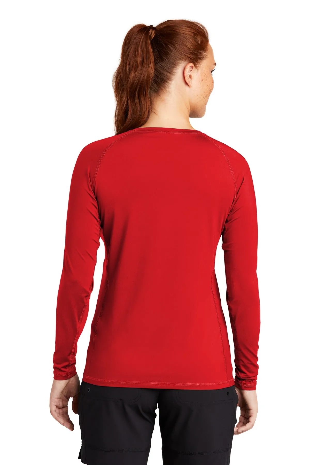 Sport-Tek Ladies Long Sleeve Rashguard Tee. LST470LS