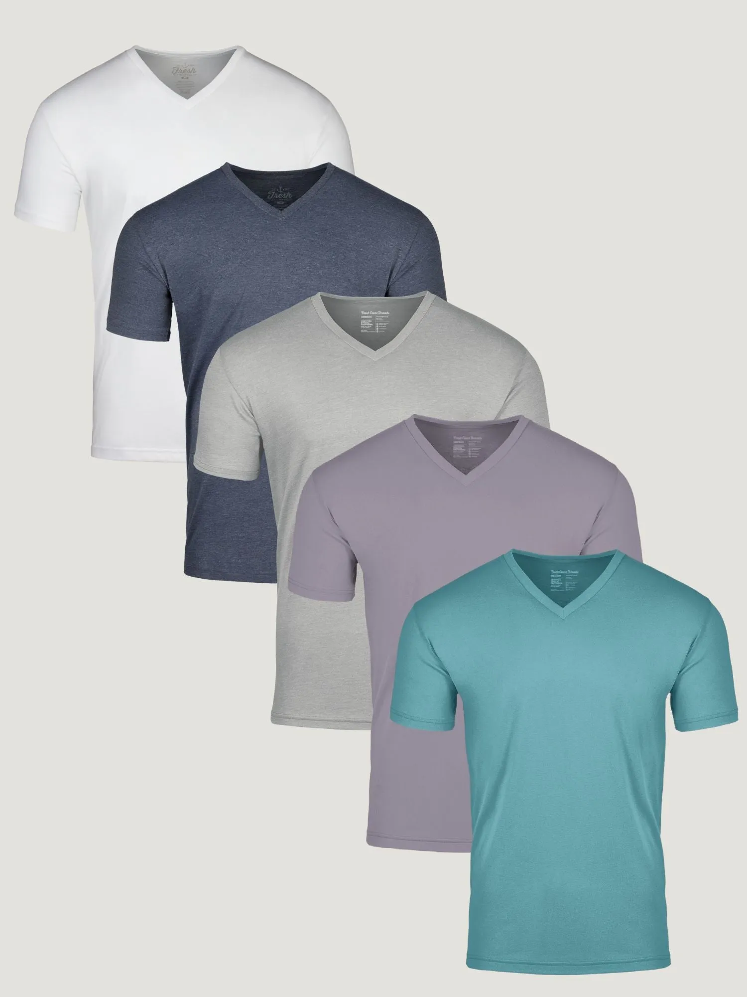 Summer Staples V-Neck 5-Pack