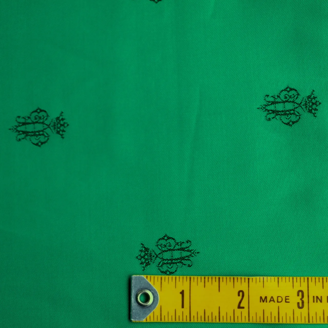 Timeless Green Fancy Lining