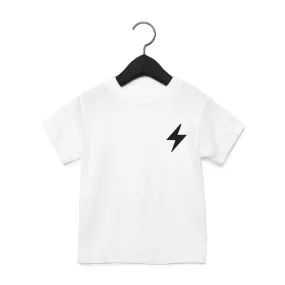 White Lightning Face Tee