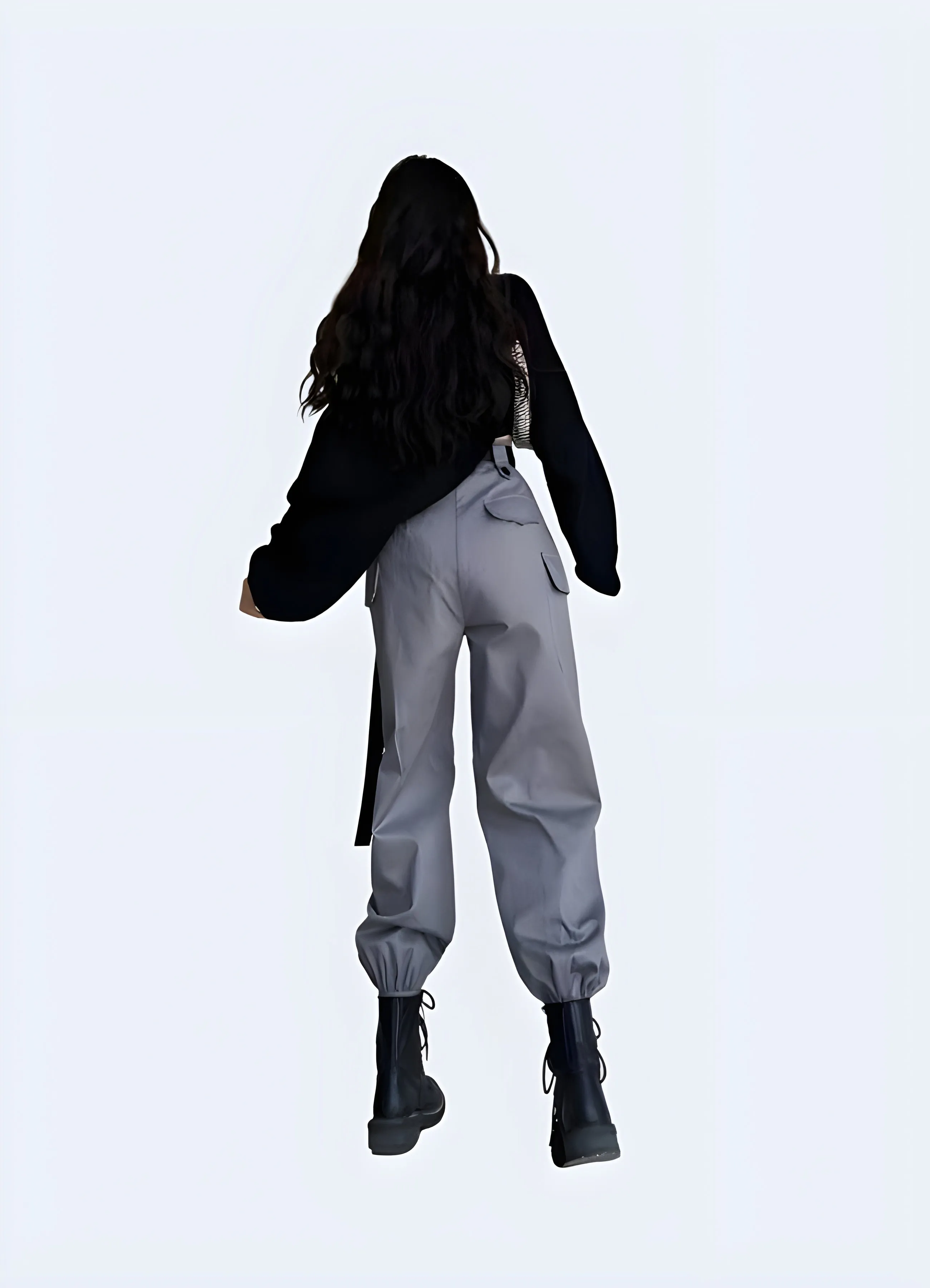 Women's Techwear Joggers Grey