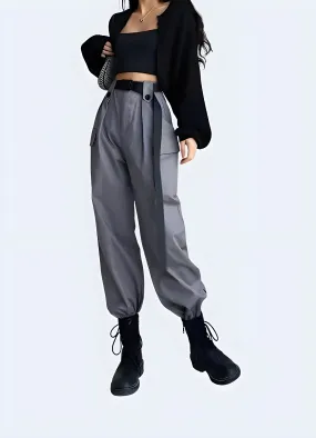 Women's Techwear Joggers Grey